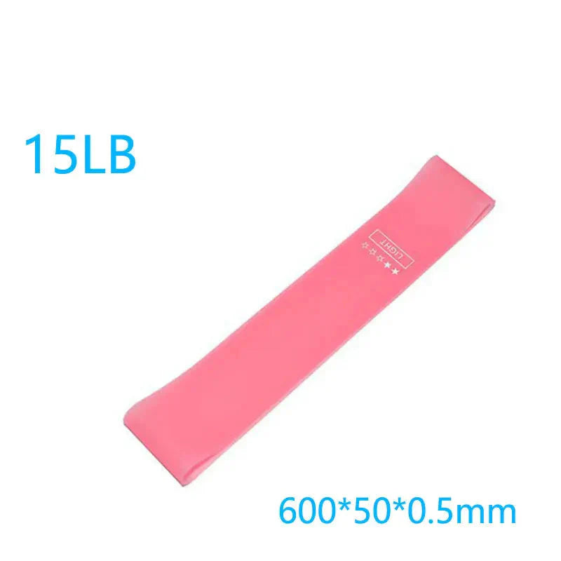 Elastic Resistance Bands Set Yoga, Pilates & Strength Training