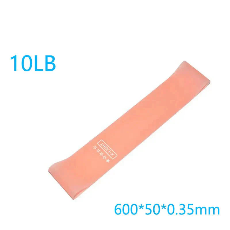 Elastic Resistance Bands Set Yoga, Pilates & Strength Training