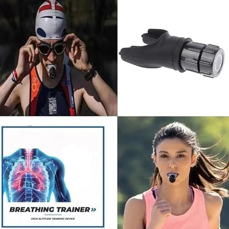 Breathing Trainer Respirator Lung Capacity & Respiratory Health Tool