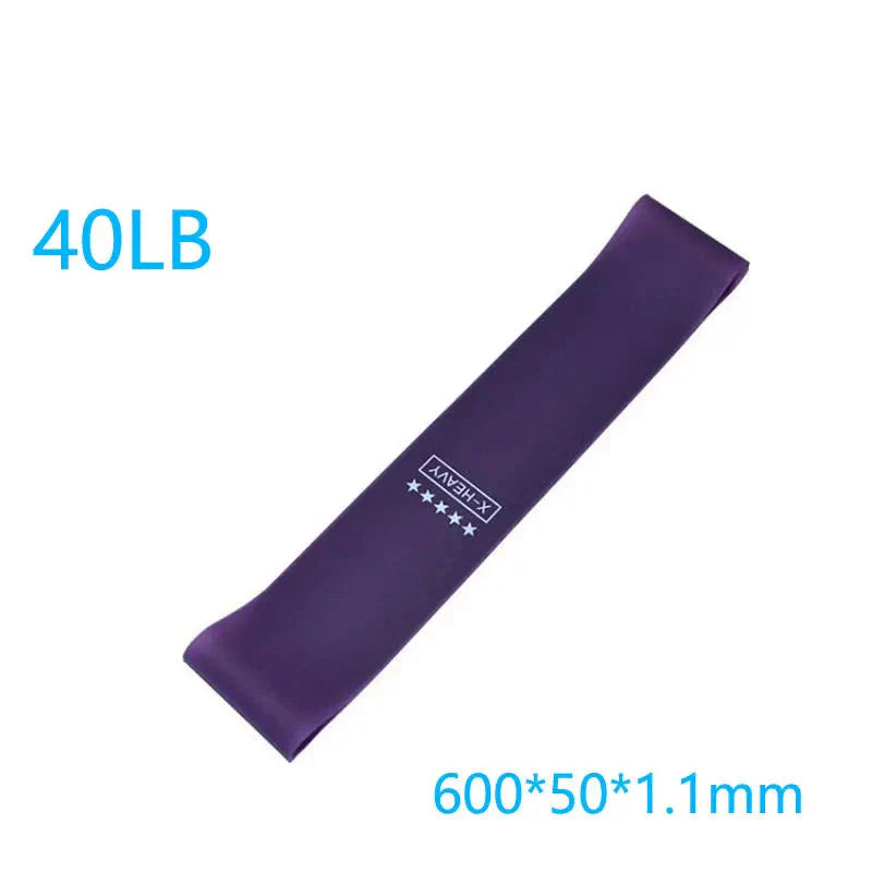 Elastic Resistance Bands Set Yoga, Pilates & Strength Training