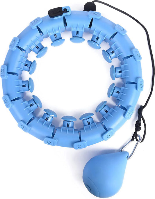 Adjustable Weighted Hula Hoop Fitness & Weight Loss Tool